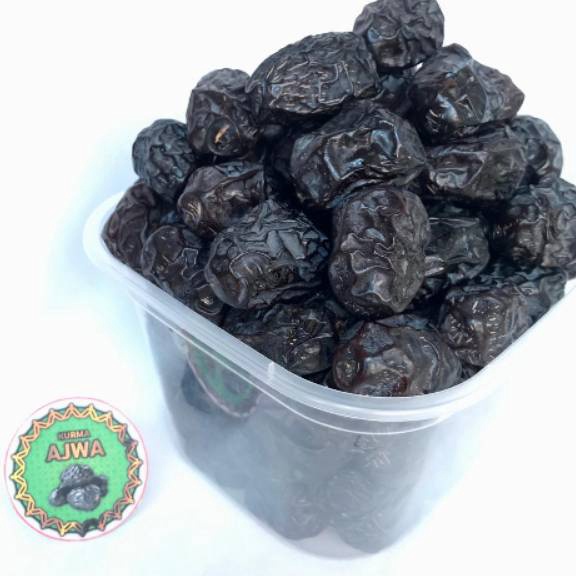 

55 COD Kurma ajwa grade A 1kg toples kurma ajwa 1kg kurma nabi 1kg kurma ajwa murah
