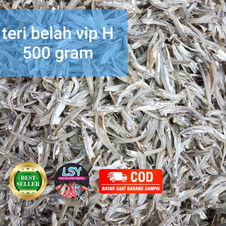 

XPRESS ikan asin Teri belah vip jengki belah vip 5gr