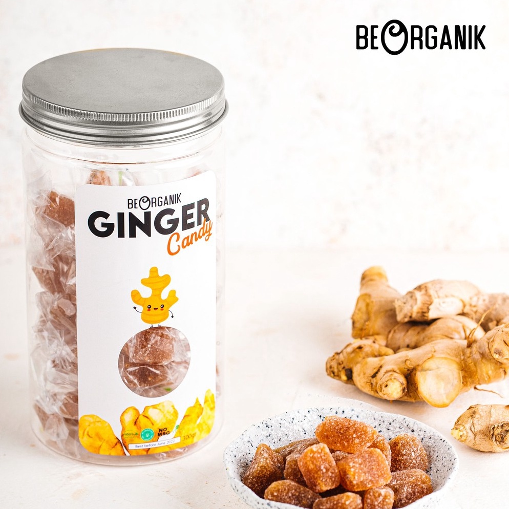 

GROSIR MURAH Beorganik Ginger Candy Permen Jahe 3gr