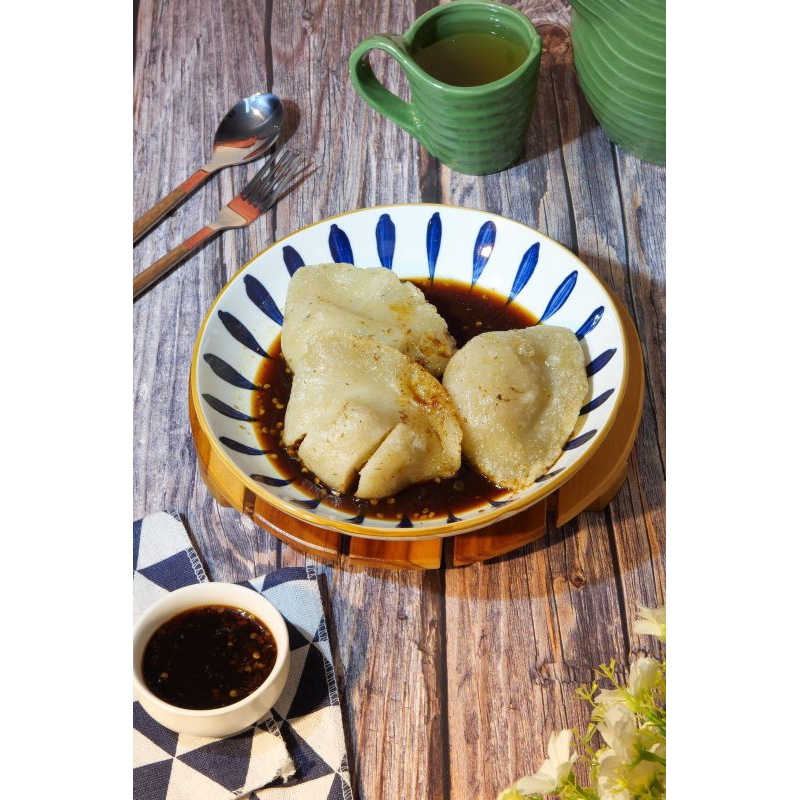 

Pempek Ikan Kapal Selam dengan cuko kemasan vacuum isi 3