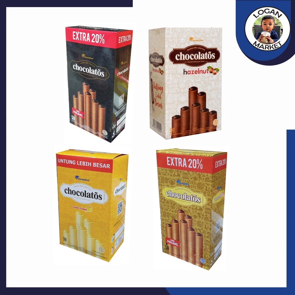 

Cuci gudang Gery Chocolatos Wafer Roll Dark Chocolate Coklat Grande Hazelnut Sweet Cheese Box Isi 2 Pcs 2Pcs