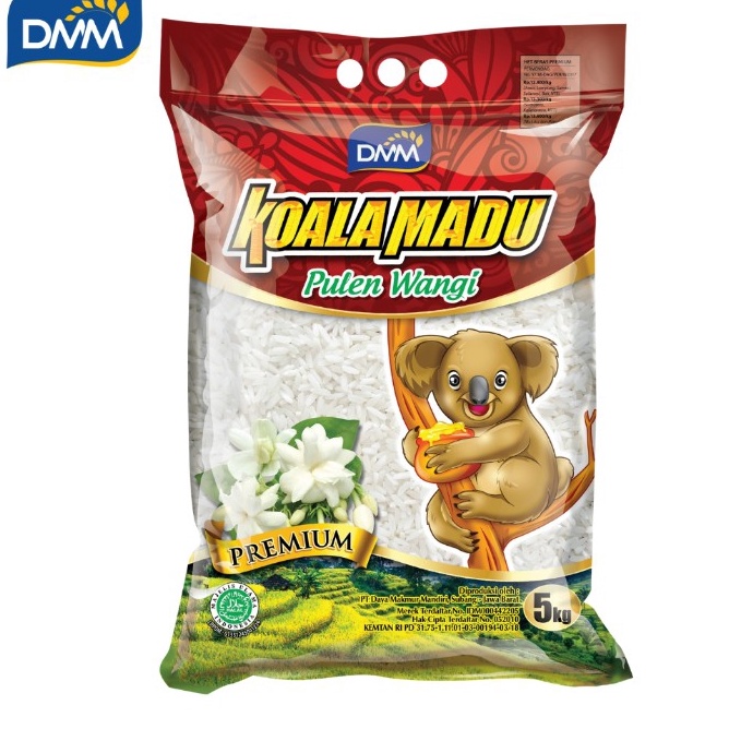 

KODE 77 Beras Koala Madu Pulen Wangi 5KG