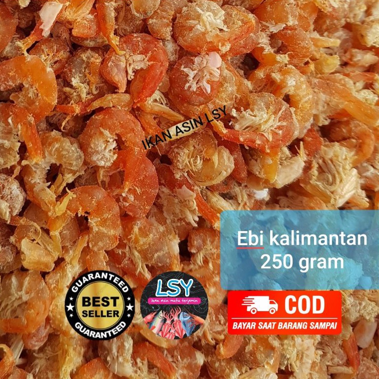 

FLASH SALE EBI KERING SUPER UDANG EBI DAGING 25GRAM ASLI KALIMANTAN