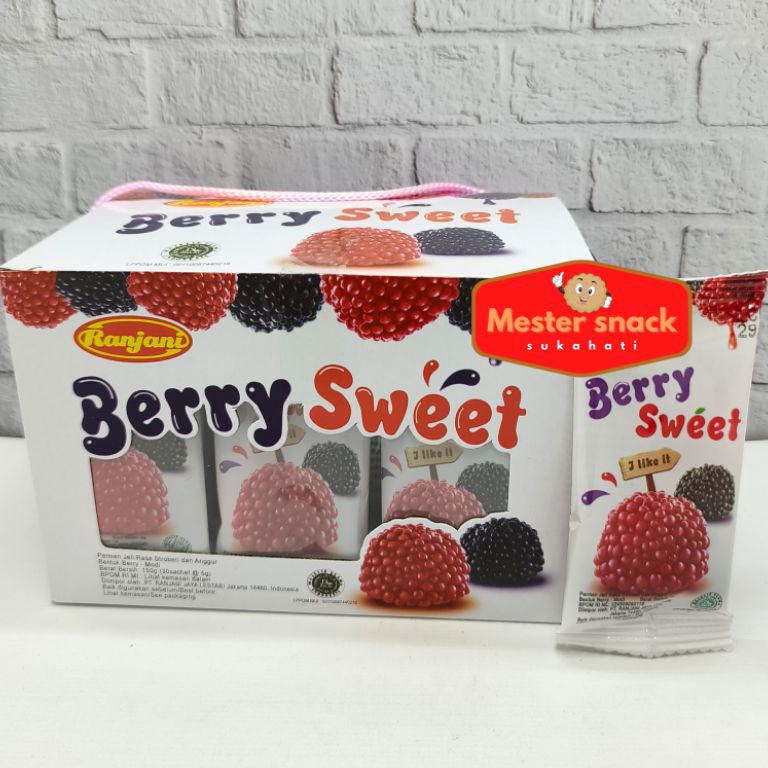 

TERBARU Permen Ranjani Berry Sweet 1 pack isi 3 pcs