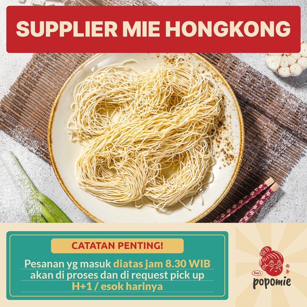

DISKON Mie Hong Kong Mie Tjong Sim Wonton Noodle Penang Noodle
