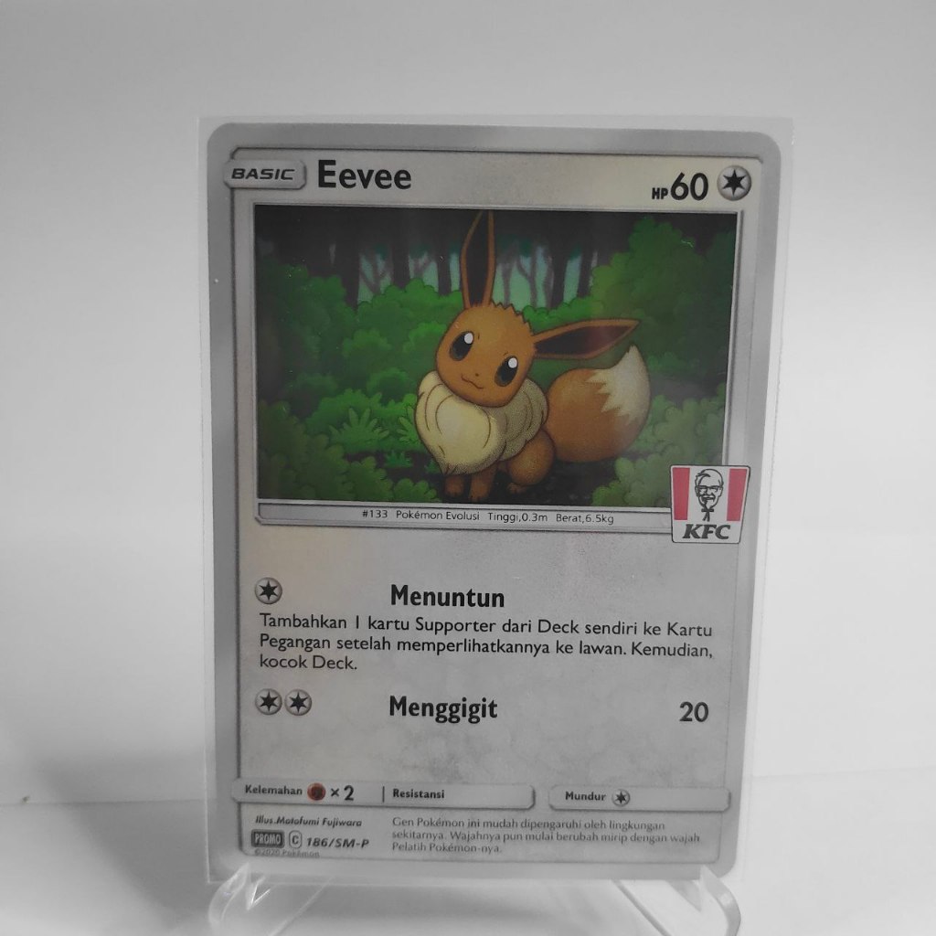 Eevee Promo KFC Kartu Pokemon