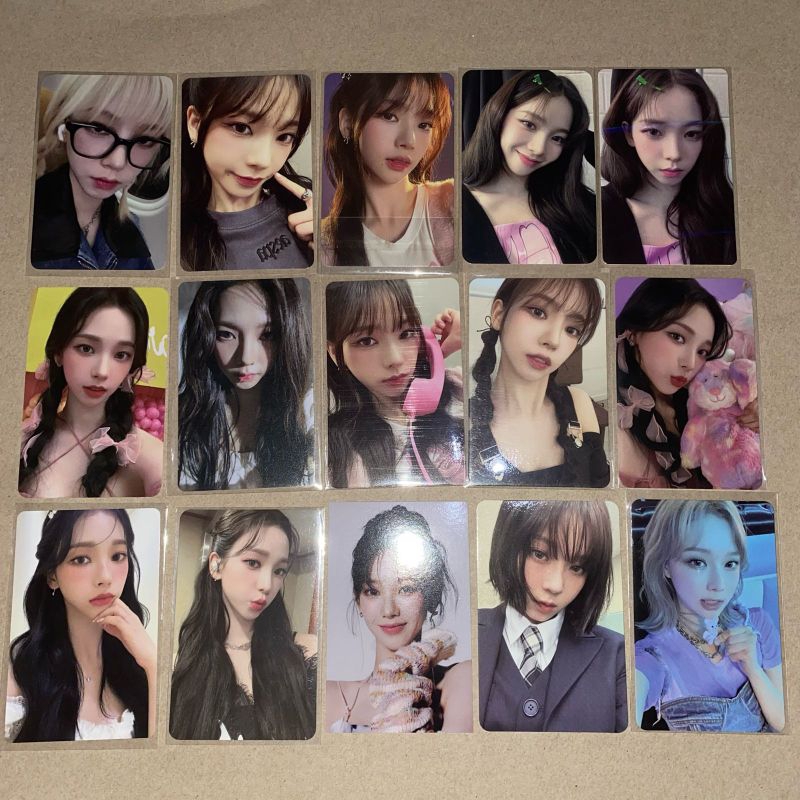 PC Photocard Karina Winter Benefit Album My World Ktown Md 100k won ctmi trading card tc apple music