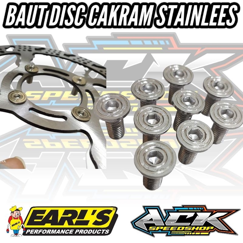 Baut disc stainlees baut cakram stainlees baut L disc cakram stainlyss