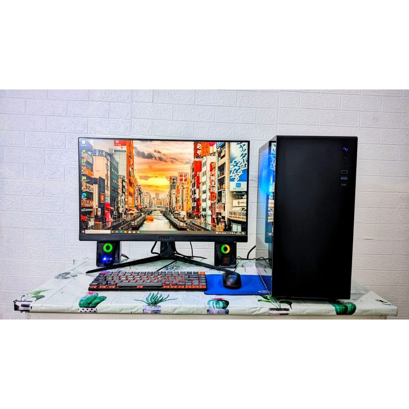 Intel i3 9100f/H310/ram 16 GB/GTX 1660 Super/TI 6GB/SSD 256 GB/HDD 500GB