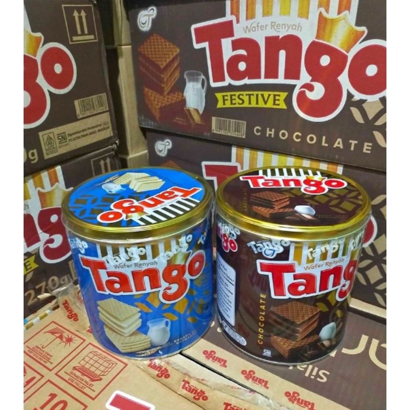 

TANGO WAFER KALENG 240gr Coklat / Vanila