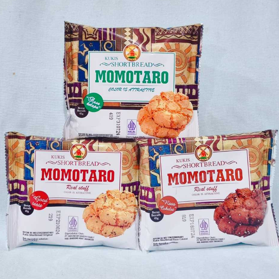 

Kukis Shortbread Momotaro Original / Cokelat / Kelapa (1 Pcs)