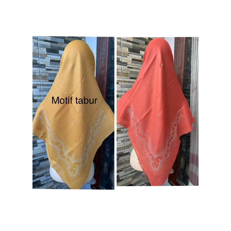 SEGIEMPAT ZIPPER LUXURY PAYET /KERUDUNG PESTA BAHAN LUXURY