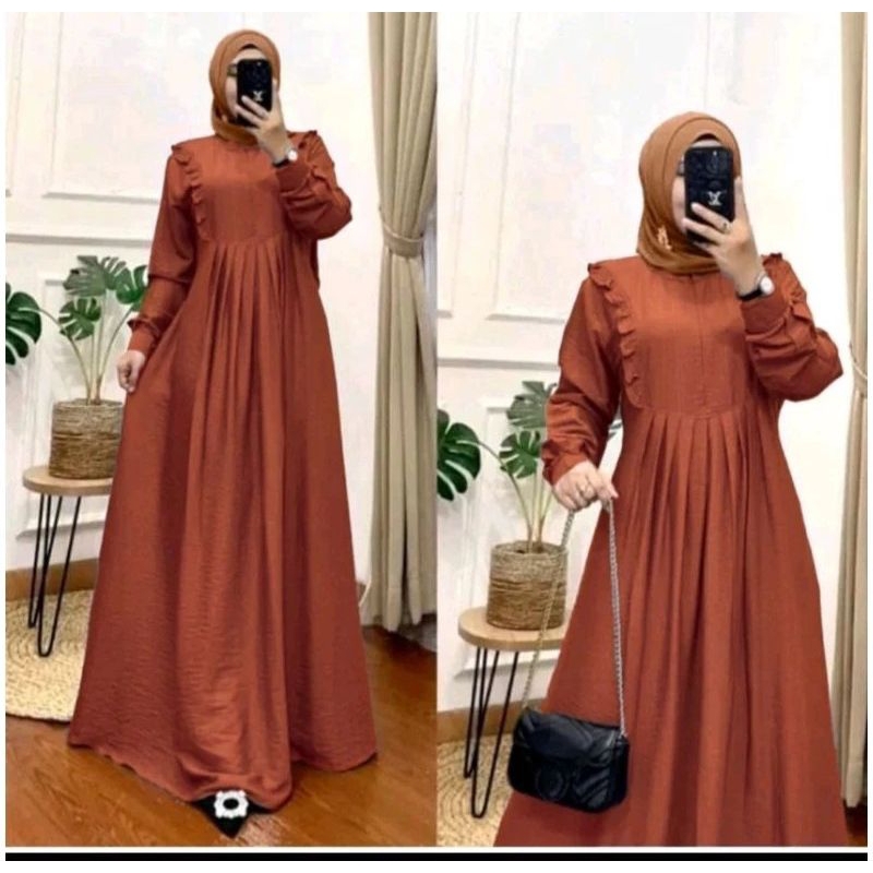 NABILA DRESS MAXY CRINGKEL AIRFLOW