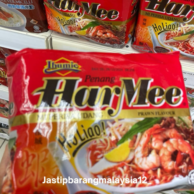 

Penang Harmee mie rasa Udang isi 5