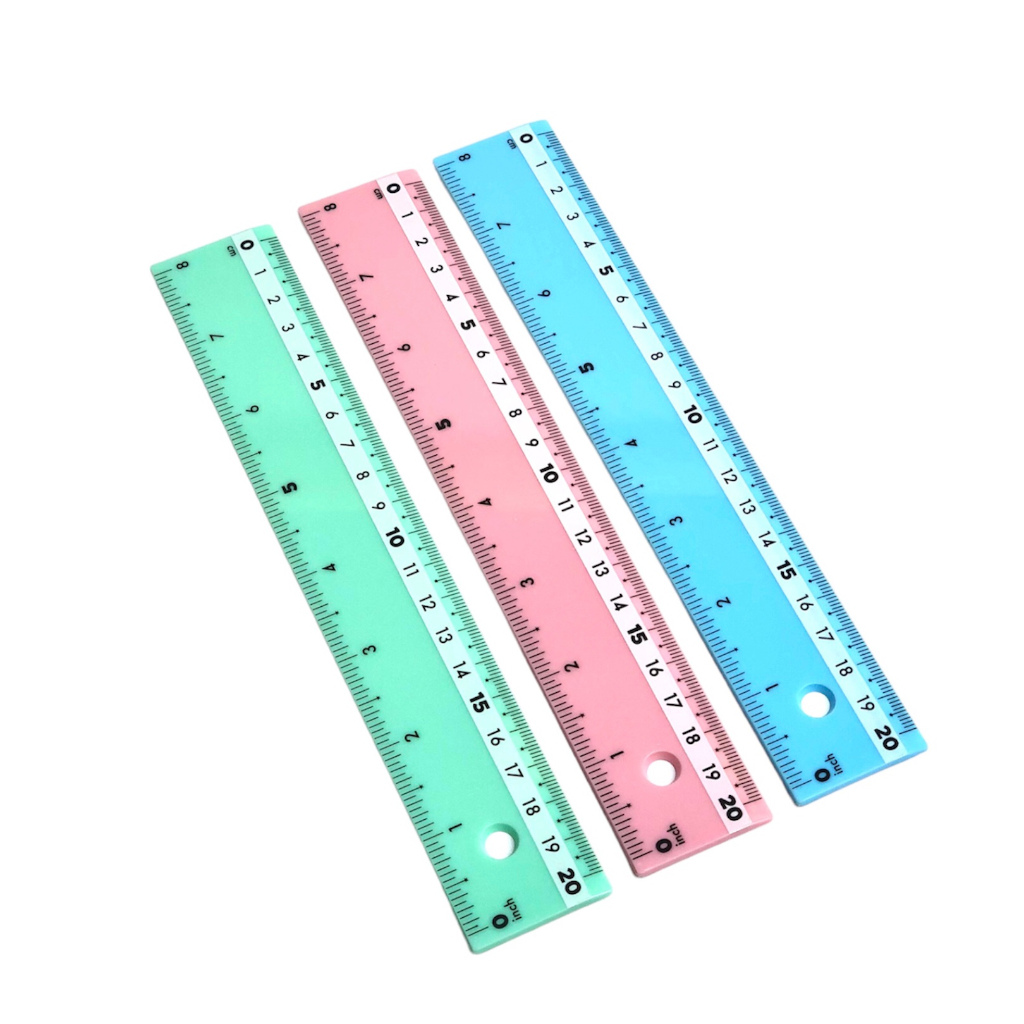 

Penggaris Impor Deer 20 cm #180457 Mistar Ruler Lucu Plastik 3 Warna Alat Tulis Sekolah Ruler - Satuan