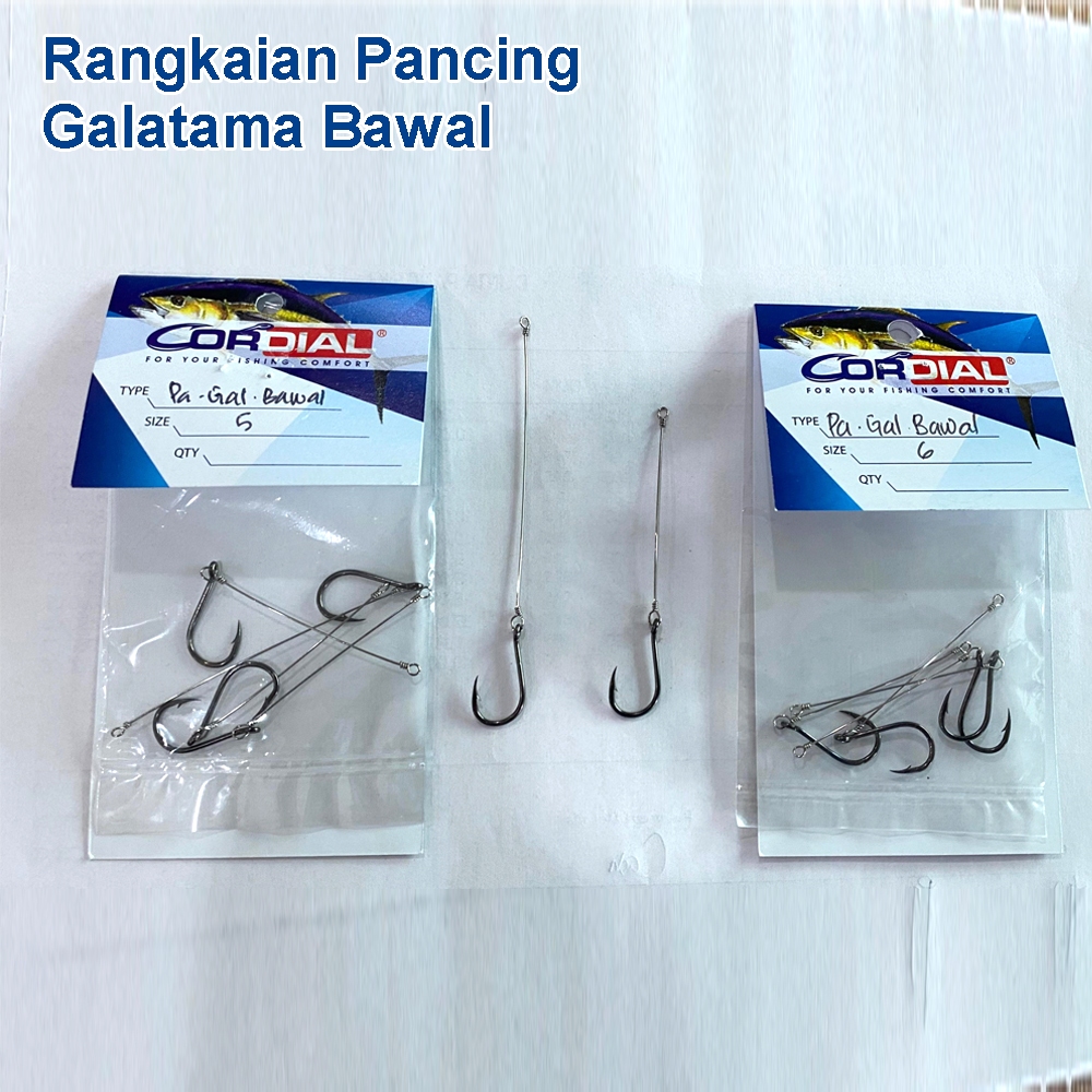Rangkaian Pancing Cordial Galatama Bawal | Galatama Lele | Galatama Patin | Galatama Ikan Mas | Rang