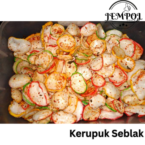 

(JEMPOL.SNACK) SNACK KERUPUK SEBLAK 50g CEMILAN PEDAS KERUPUK SEBLAK ENAK MURAH RENYAH