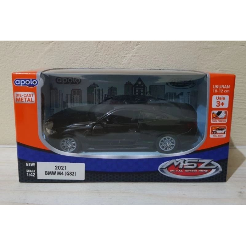 Apolo MSZ BMW M4 HitamSkala 1/42