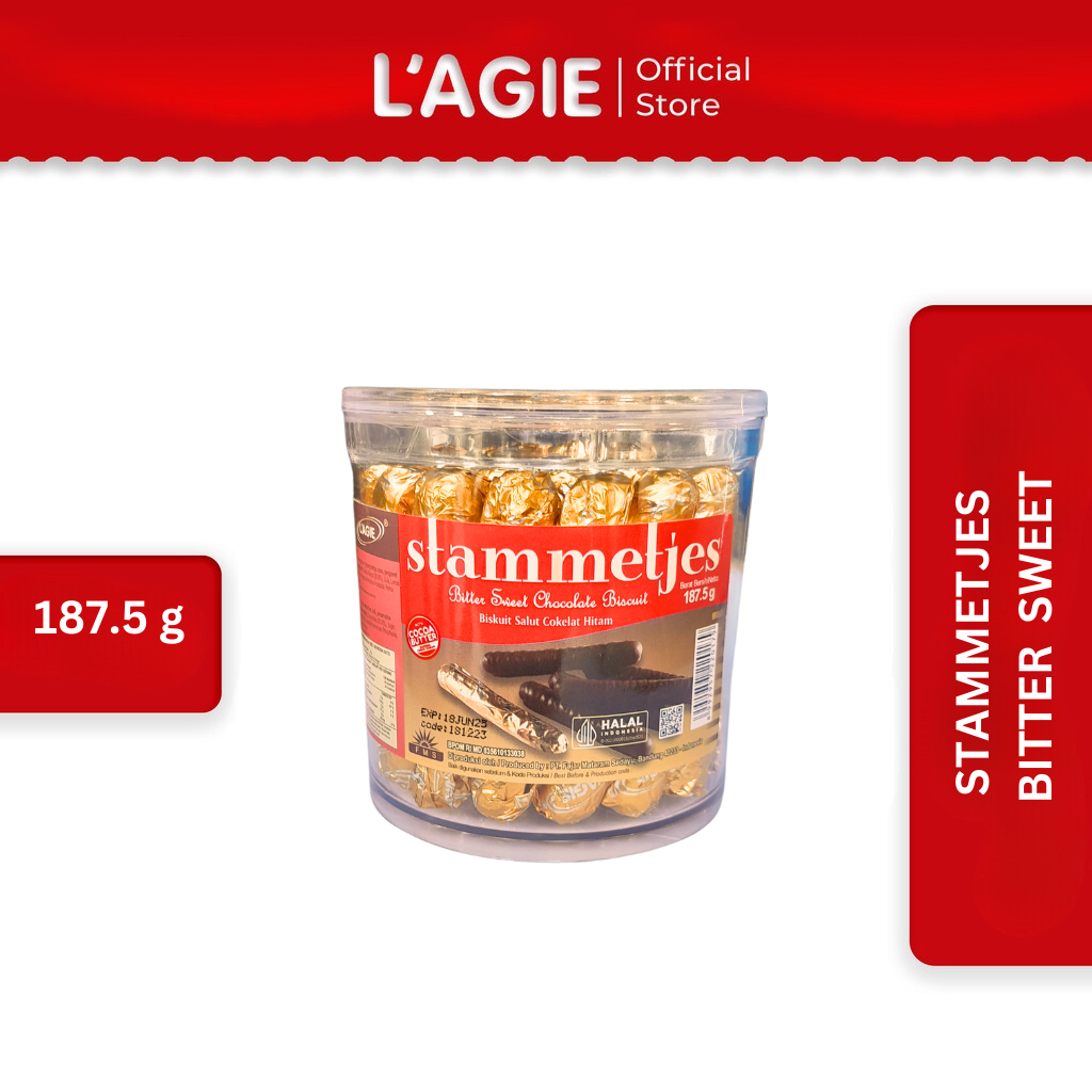 

Lagie Coklat Stammetjes Bitter Sweet 187.5 gr