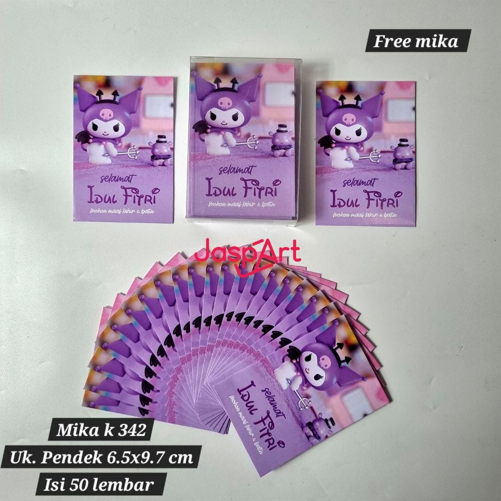 

AMPLOP LEBARAN HARI RAYA IDUL FITRI MURAH MERIAH READY STOCK KOTAK MIKA ISI 50 LEMBAR KARTUN LUCU