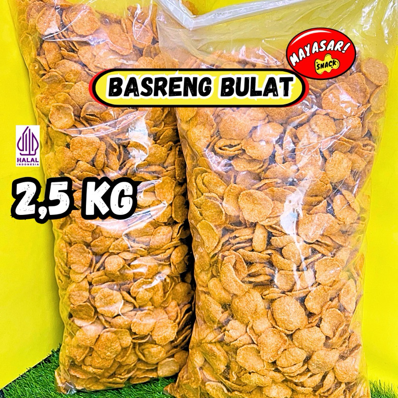 

[BALL] KERIPIK BASRENG BASO GORENG PEDAS KILOAN 2,5kg