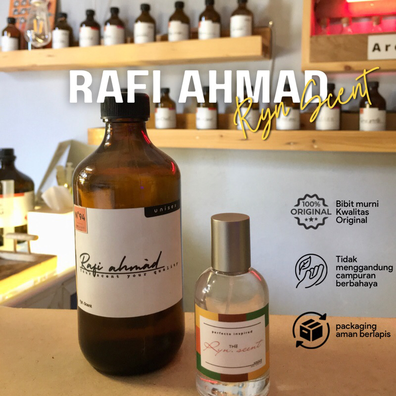 Ryn scent parfum pria RAFFI AHMAD 35ml viral wangi lembut