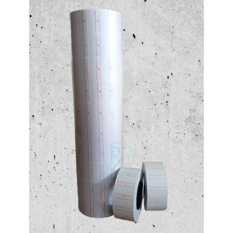 

(1 PACK) LABEL HARGA (1LINE 12MMX21MM) SLOP