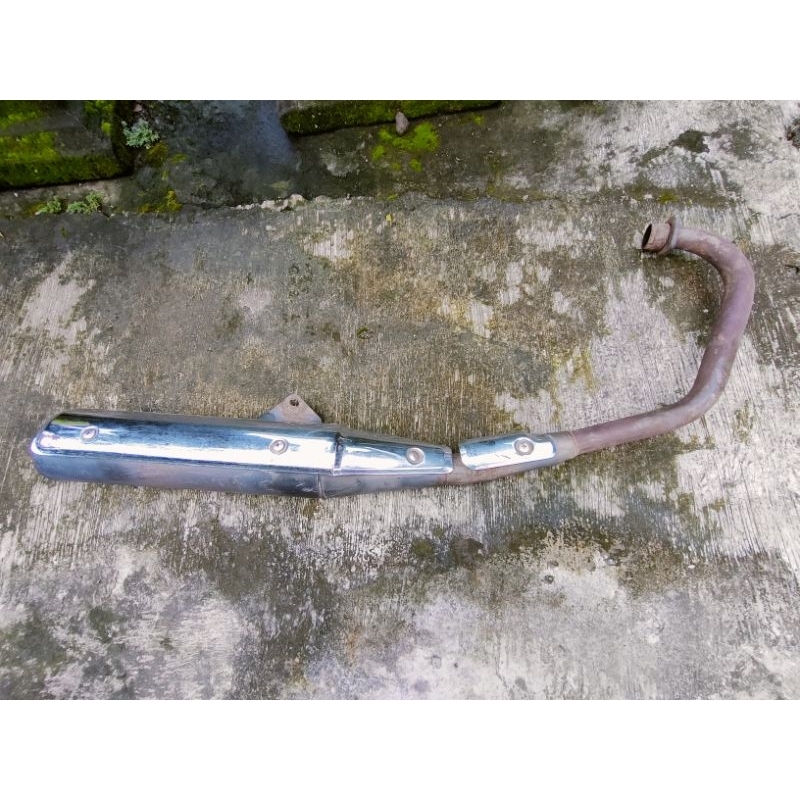 Knalpot Standar Honda Megapro Primus Original