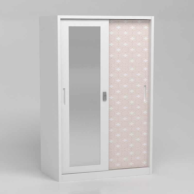 Lemari Besi / Lemari Baju Pira Metropolis / Lemari Pakaian Pira Metropolis (Lemari Baju Wurf 90 / Wu