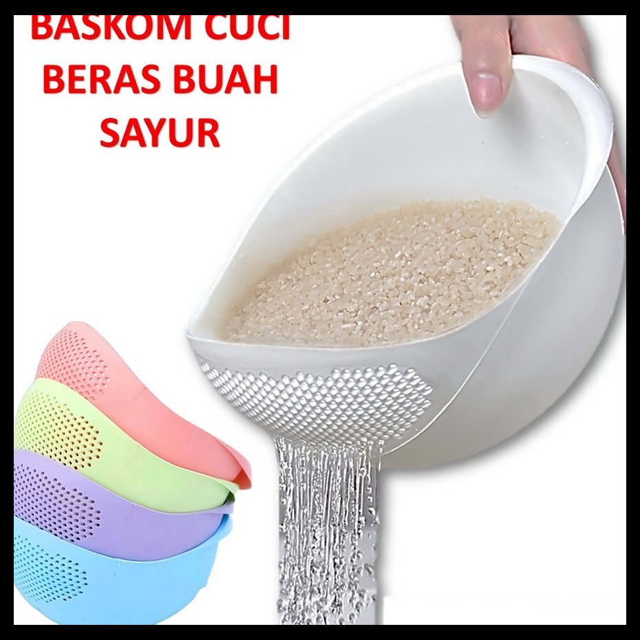 Baskom Panci Buah Sayur Beras Alat Cuci Beras Buah Dan Sayur Perlengkapan Dapur Barang Unik Murah Lu