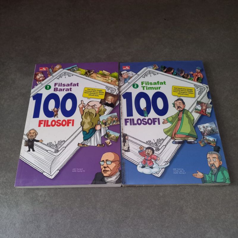Komik 100 Filosofi Filsafat Barat dan Filsafat Timur