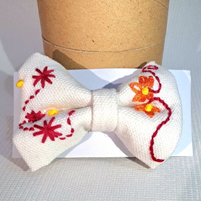 Korea Kids bows / Bando anak / Baby headband / Headband korea / Embroidery headband