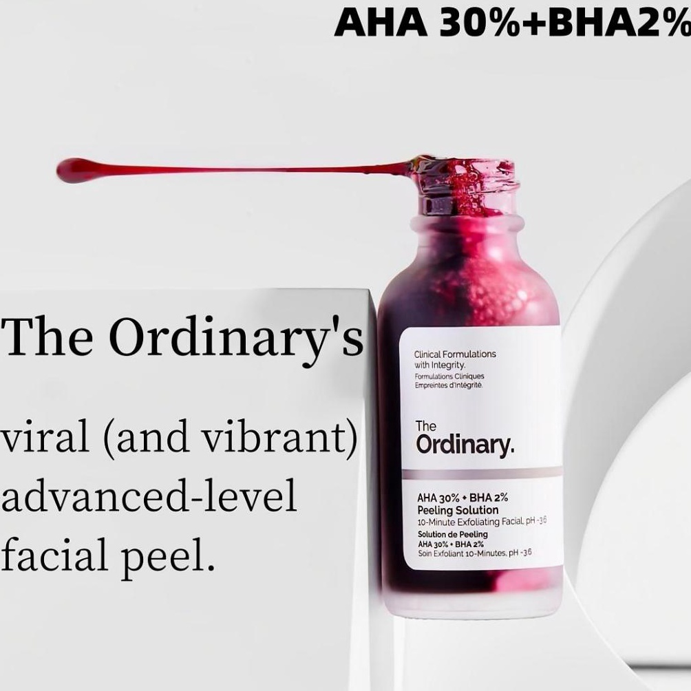 ART D37L The Ordinary  AHA 3  BHA 2 Peeling Solution 3ml