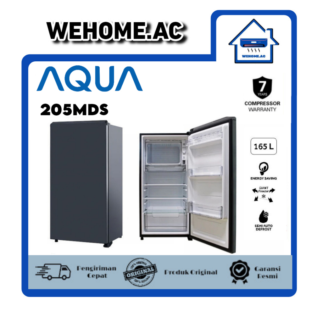 Kulkas Aqua 1 Pintu 205MDS Kulkas 1 Pintu Aqua Kulkas Satu Pintu