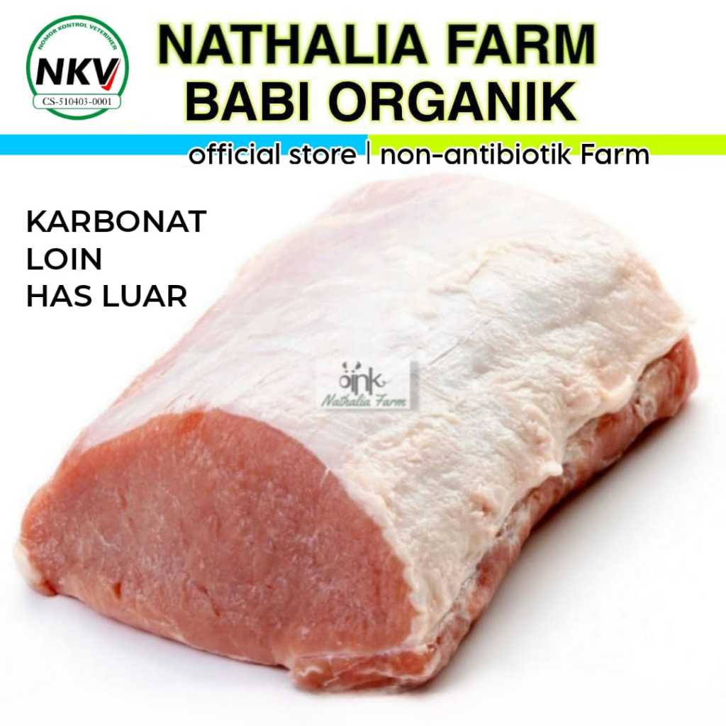 

KARBONAT HAS LUAR LOIN / 1 KG - Babi Organik Nathalia Farm - Babi Import peternakan di Indonesia