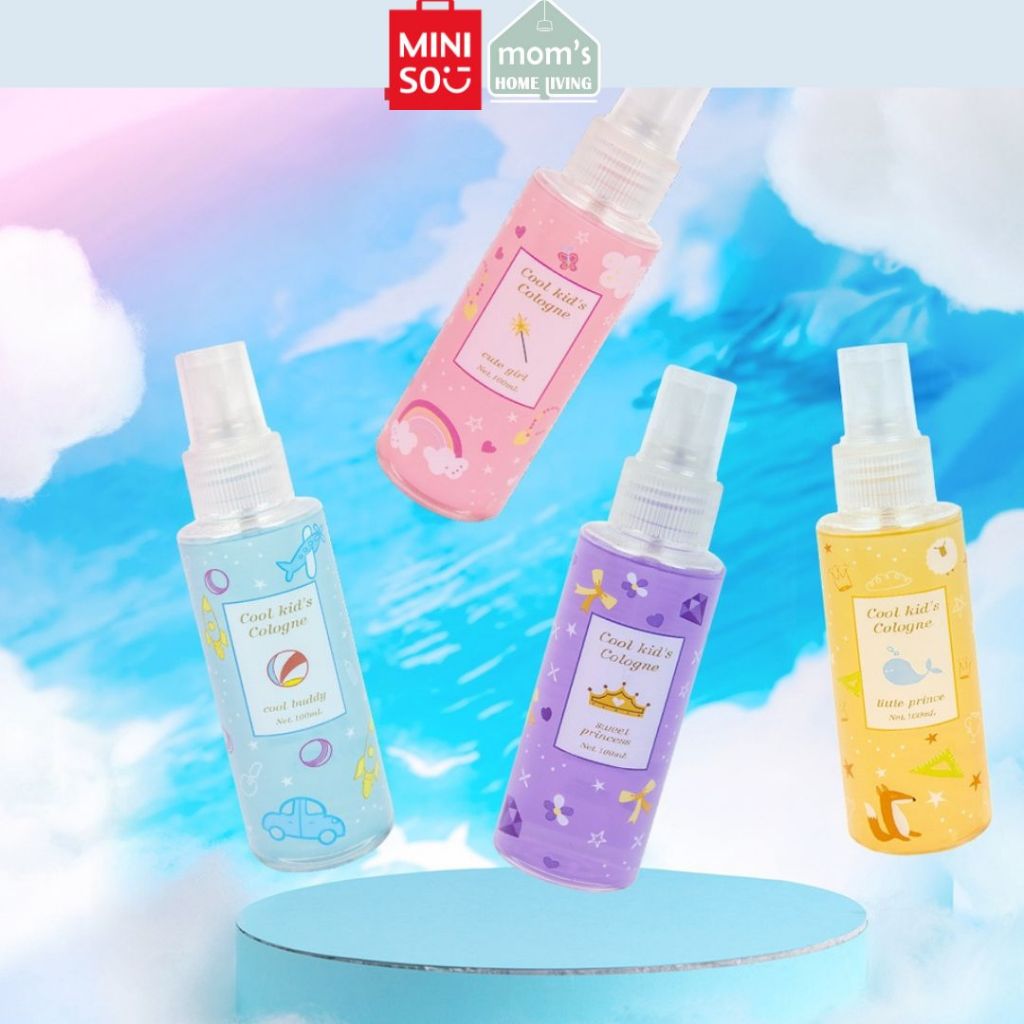 MINISO Parfum Anak Fragrance Body Mist Parfum Anak Baby Perfume 100mL minyak wangi anak laki-laki ga