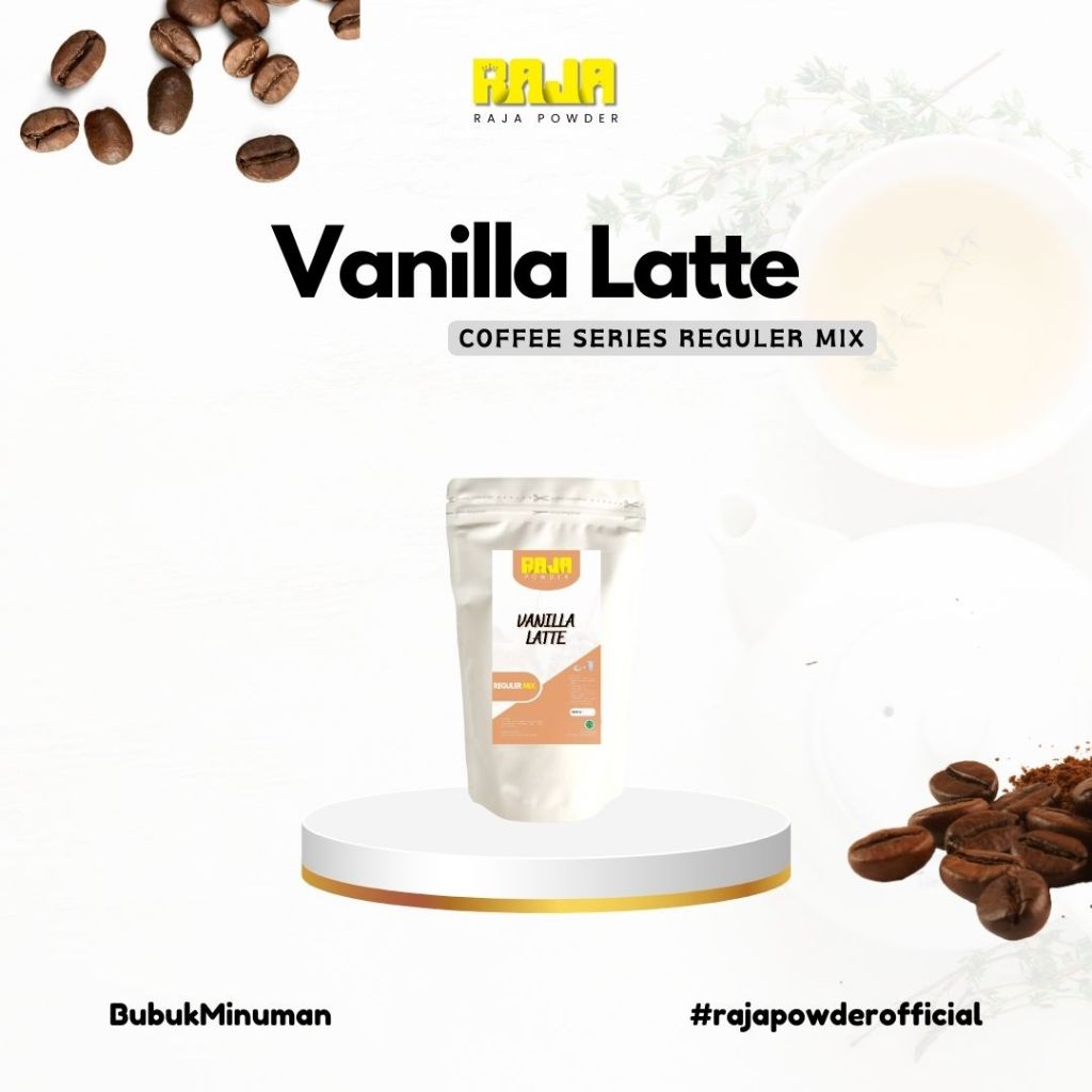 

Bubuk Vanila Latte Bubuk Minuman Vanilla Latte Powder 250 gram