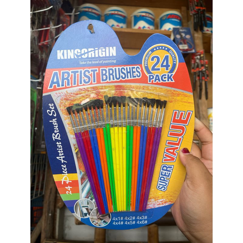 

Set Kuas Lukis Kingorigin isi 24pcs