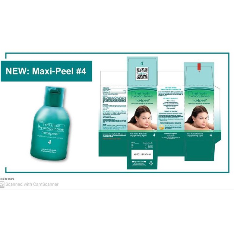 ART C13V Maxipeel Expoliant solutionMaxipeel hijau baru
