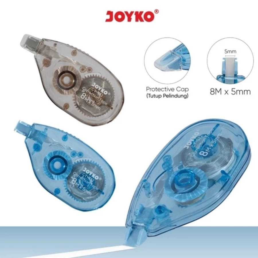 

V2_Tip X Roll JK CT 572/Correction Tape / Pita Koreksi Joyko CT-572