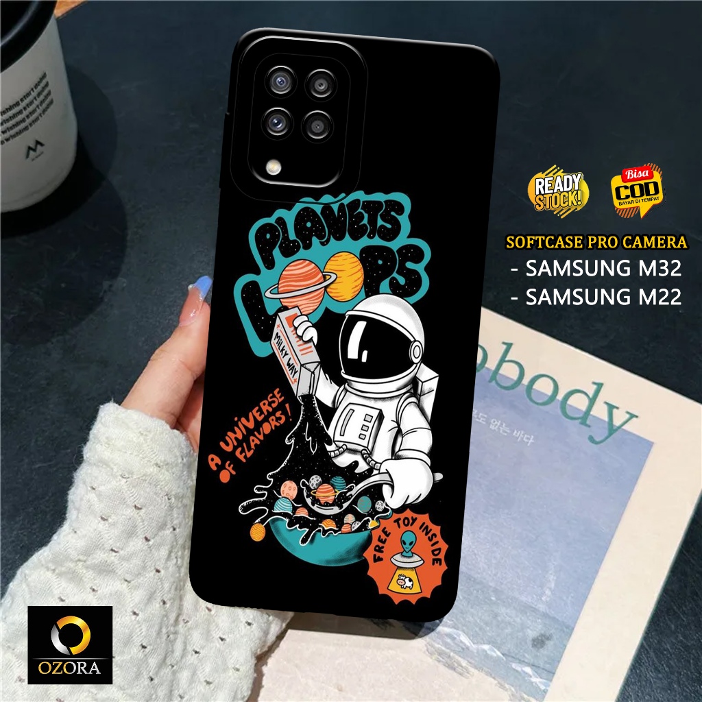 OZORA - Case SAMSUNG M32 / M22 Terbaru Fashion Case ASTRONOT Casing SAMSUNG M32 / M22 Aksesoris Hand