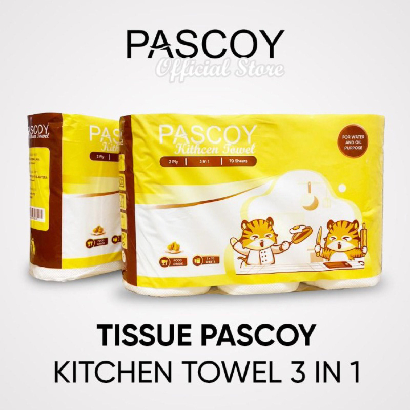 Tissue Pascoy Kitchen Towel 1 Karton
