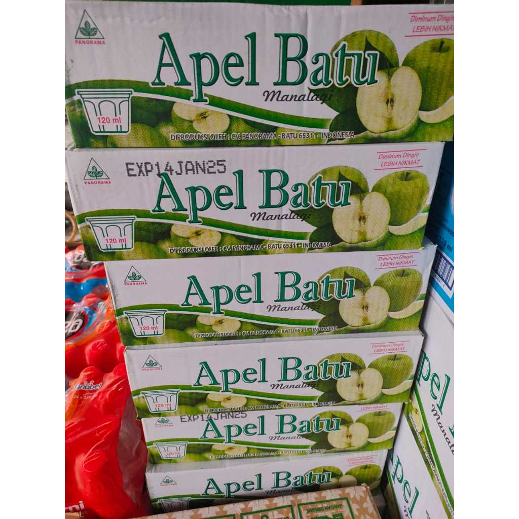 (Siap KIRIM LUAR KOTA) Panorama Apel Batu - Sari Apel Oleh-Oleh Khas Batu Isi 27 - Oleh-Oleh Khas