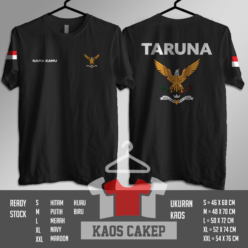 Kaos Logo AAU Akademi Angkatan Udara Taruna Gratis Nama Kamu Baju Distro