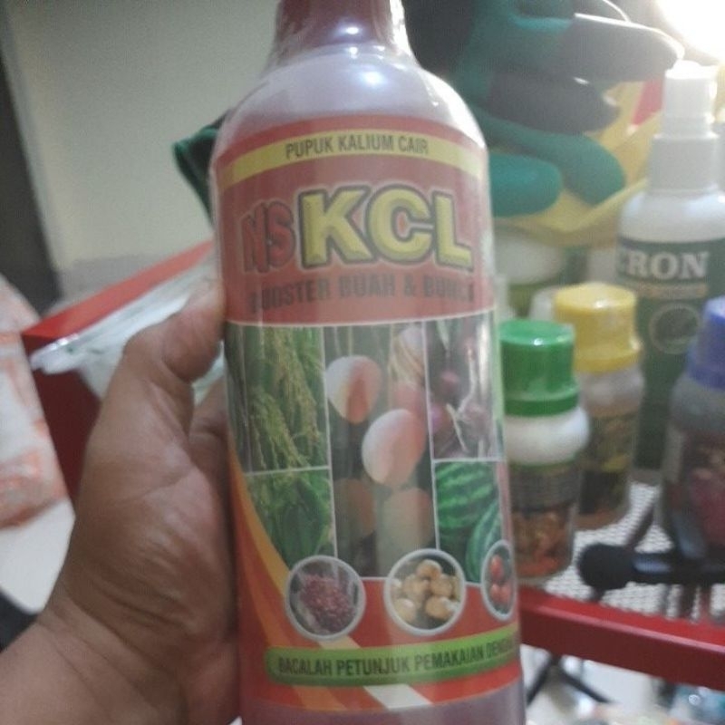 PuPuk KCL Cair Booster Buah dan Bunga 1Liter