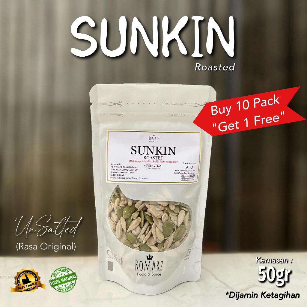 

SUNFLOWER SEED PUMPKIN SEED OVEN MIX PREMIUM 50gr (BELI 10 GRATIS 1)