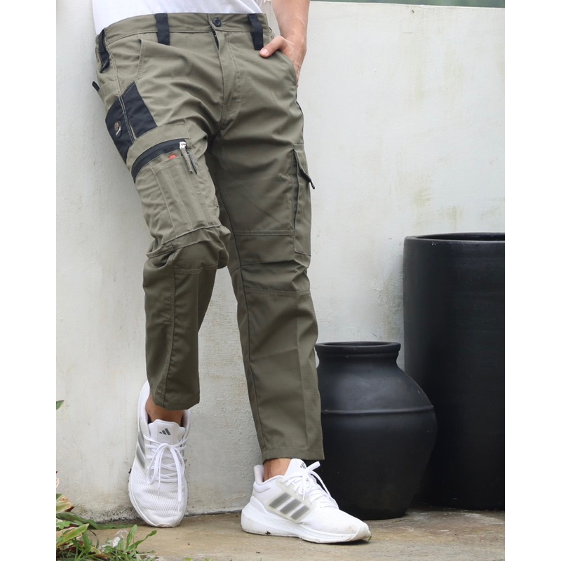 Celana sirwal ASSYAUQIE Sirwal Tactical Sirwal Cargo Ankle Pants Celana Tactical Celana Cargo Sirwal