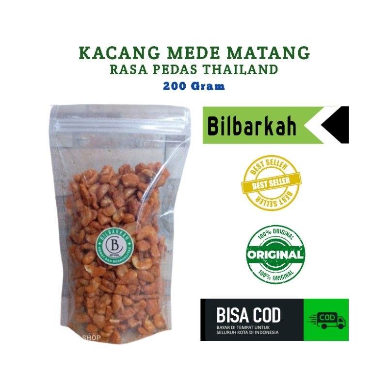 

Kacang Mede Pecahan Matang Rasa Pedas Thailand 200 Gr