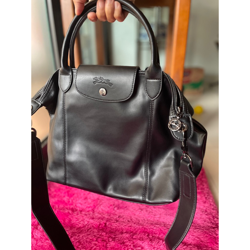 Tas Longchamp-LeatherBlack