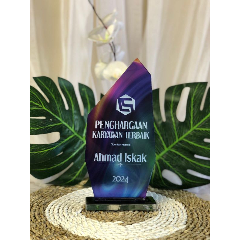 PLAKAT AKRILIK MURAH - CINDERAMATA AKRILIK PRINT UV 2 SISI - PLAKAT AKRILIK CUSTOM PRINT UV